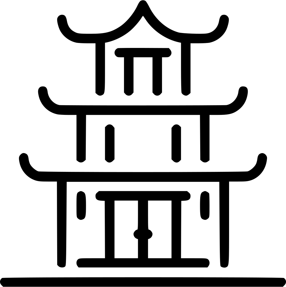 Temple svg png icon. Clothing clipart buddhist