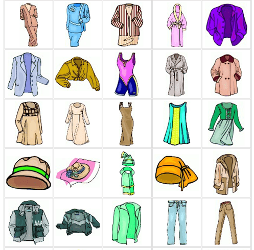 clothing clipart female clothes