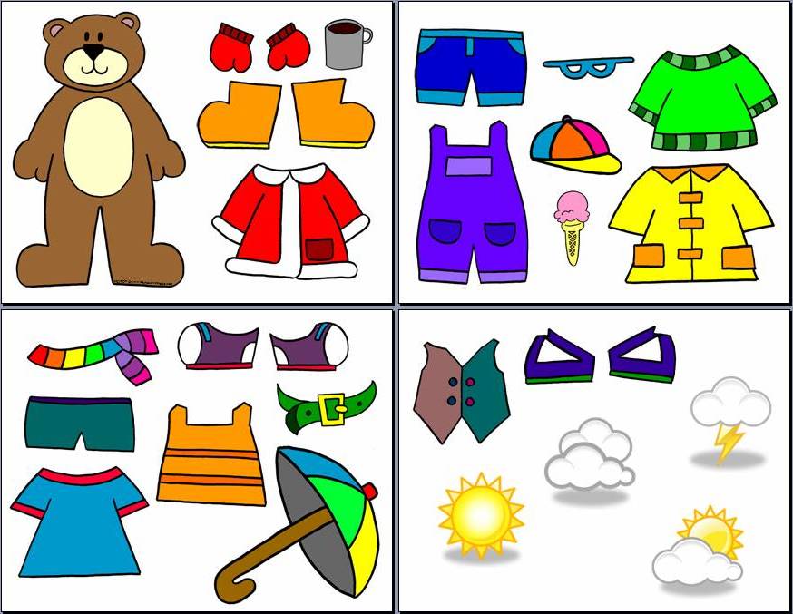 Kids fall clothes for. Clothing clipart preschool