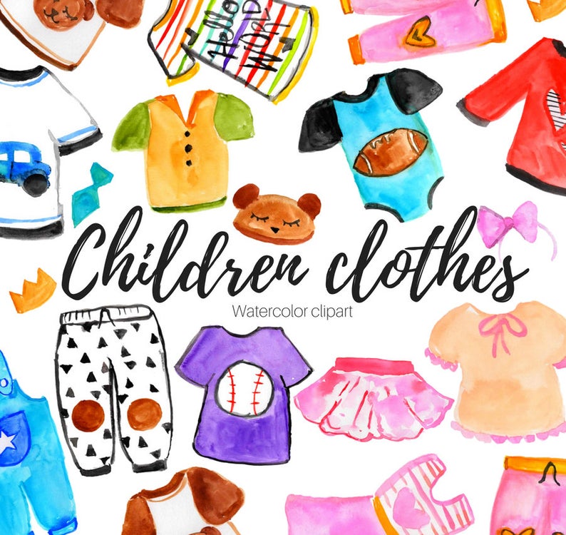 clothing clipart toddler clothes