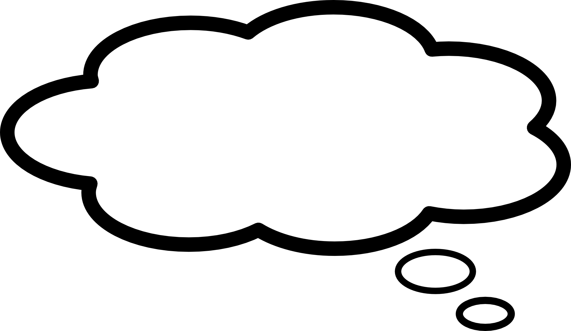 cloud clipart speech bubble