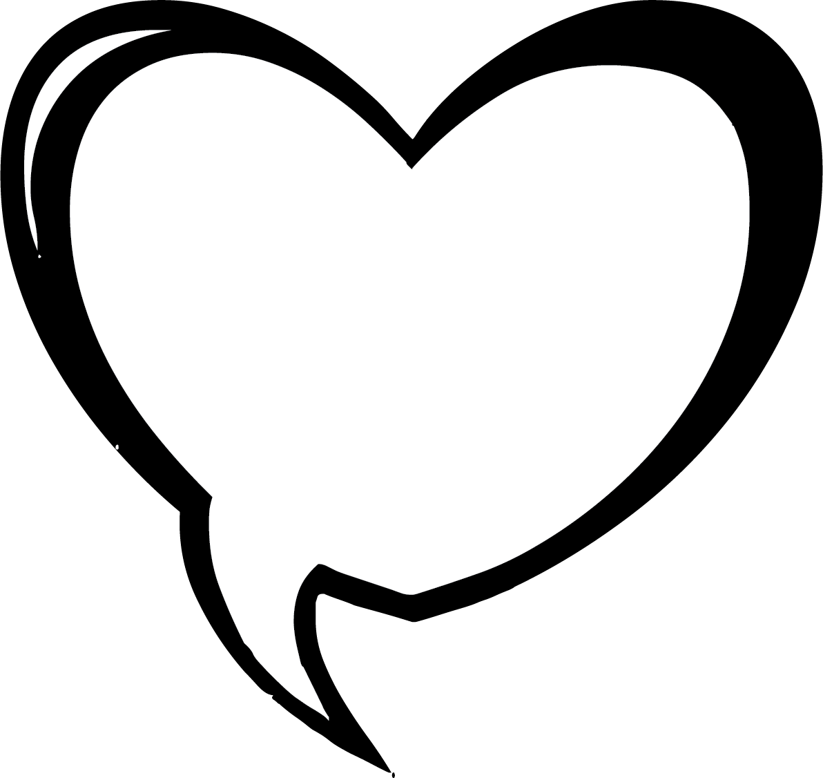 thoughts clipart heart