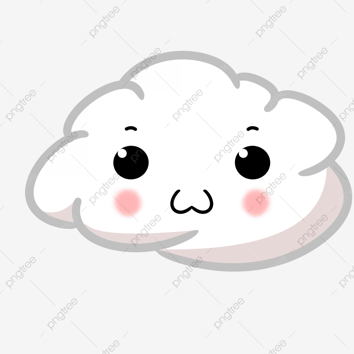 Stick figure hand drawn. Clouds clipart face