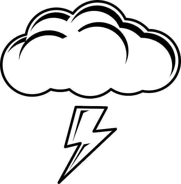 Lighting clipart thundercloud.  collection of thunder