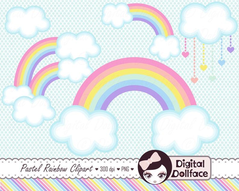 clouds clipart spring