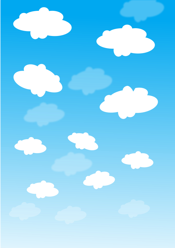 outdoors clipart cloudy sky
