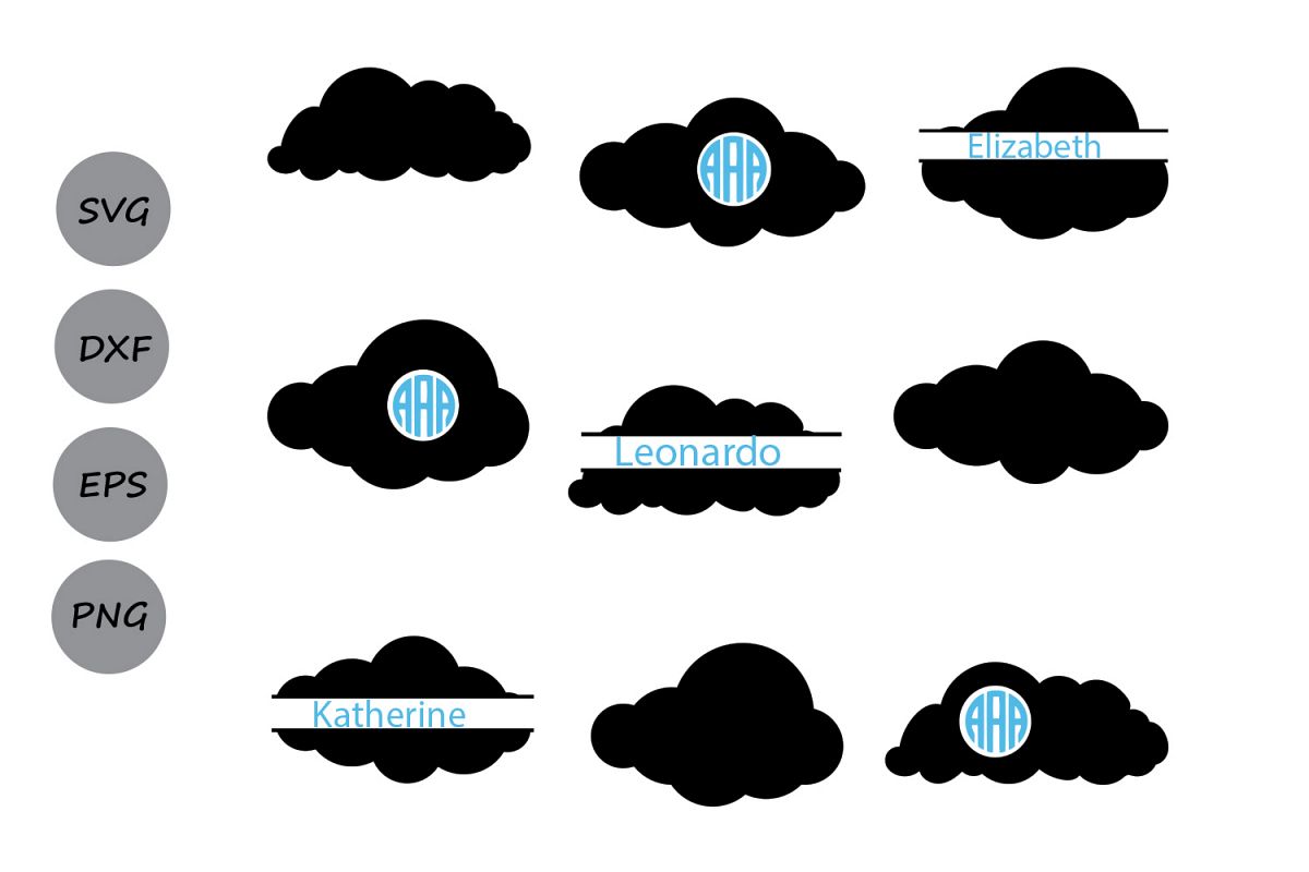 clouds clipart vector