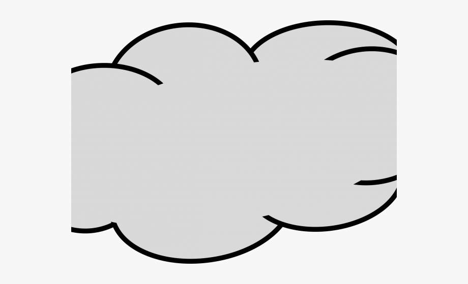 cloudy clipart gray cloud