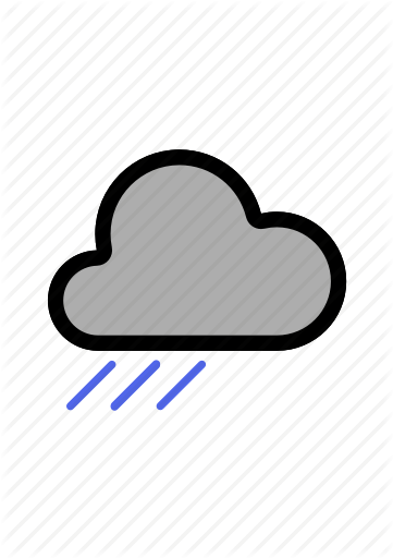 Cloudy clipart man in rain.  flat main weather