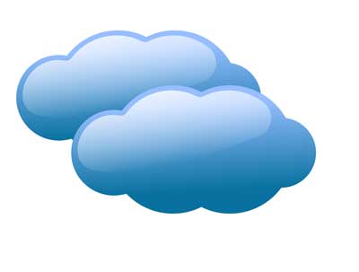 cloudy clipart wather