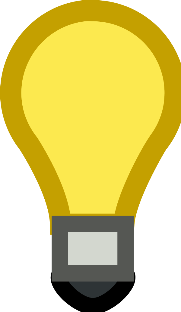 lightbulb clipart realization