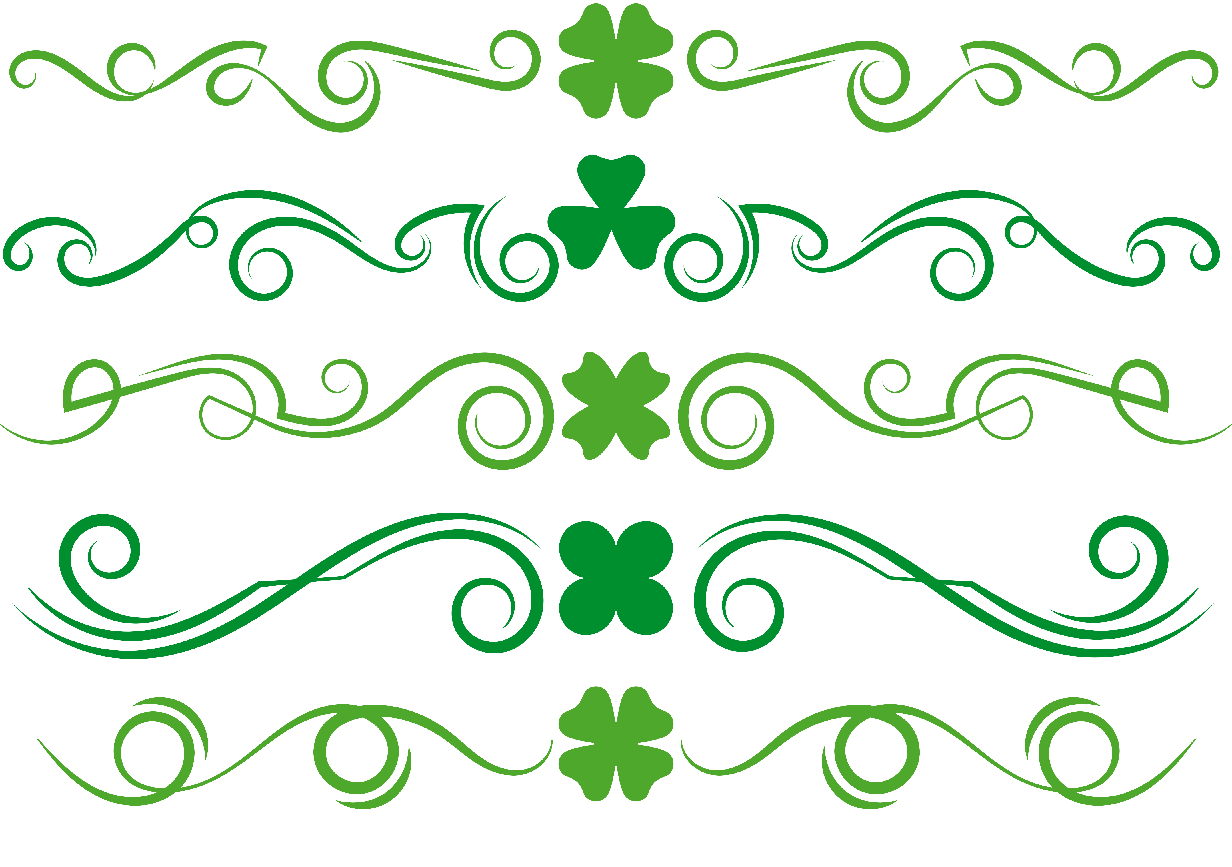Garland Clipart Clover Garland Clover Transparent Free For Download On