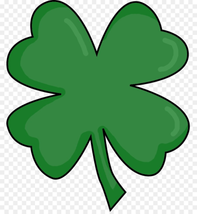 Green leaf symbol clip. Clover clipart pastel