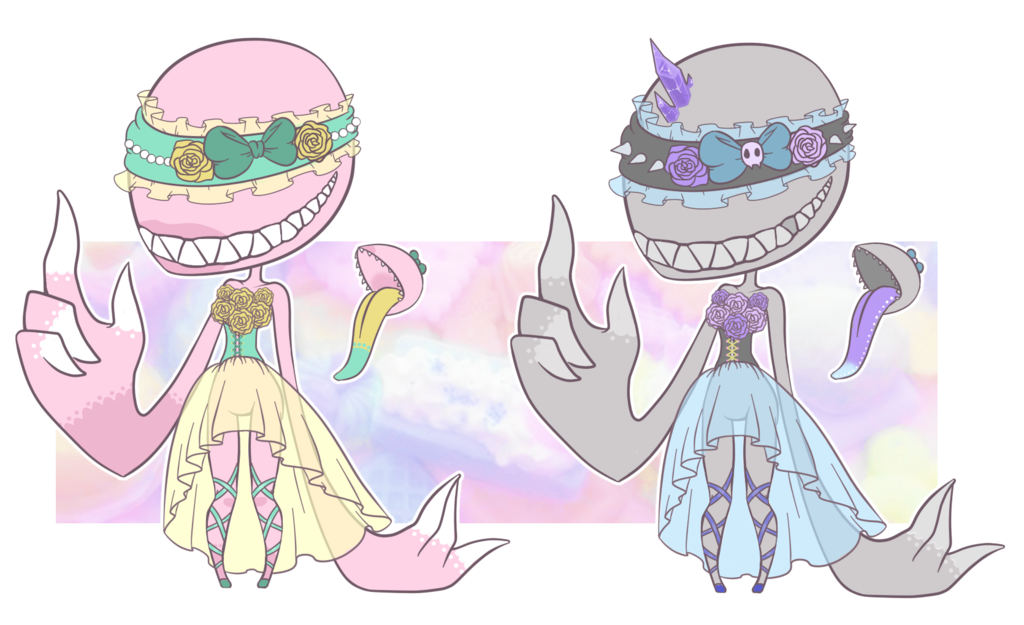 Clover clipart pastel. Closed goth dentiis by