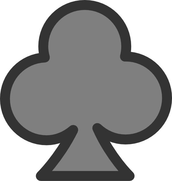 clover clipart silhouette