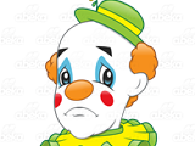 clown clipart adjective