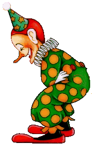 clown clipart animation