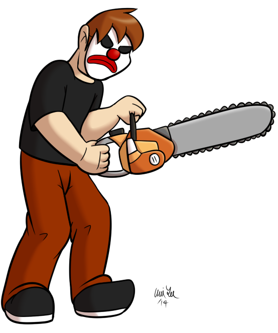 Clown clipart atrocious.  collection of killer