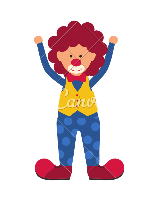 clown clipart carnival