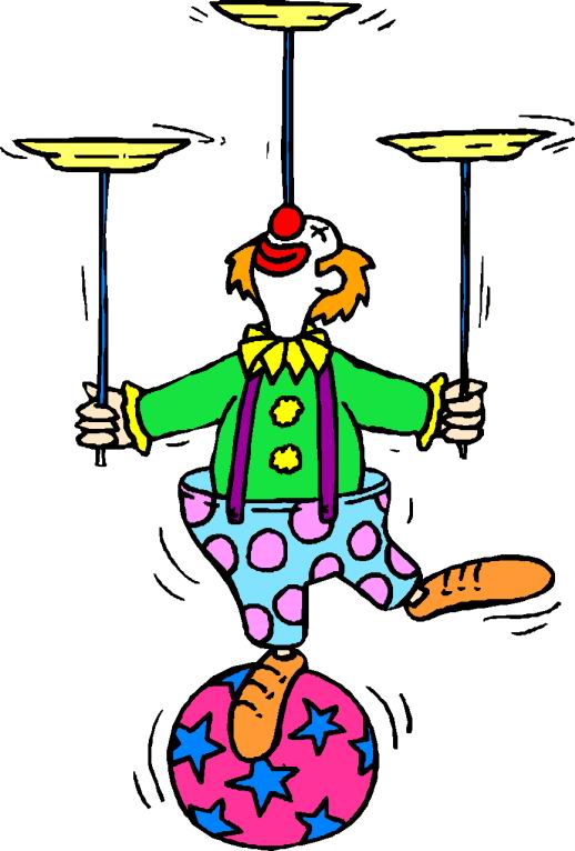 clown clipart cirque