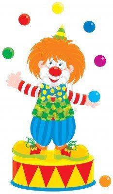 clown clipart cirque