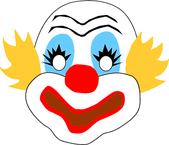 clown clipart clown mask