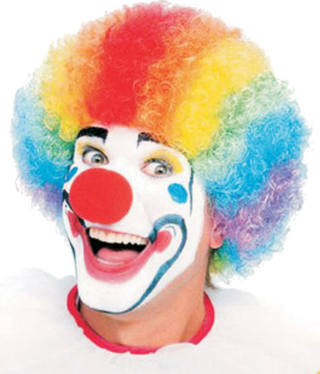 clown clipart colored
