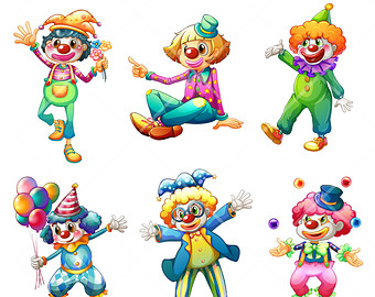 Free pictures download clip. Clown clipart cute