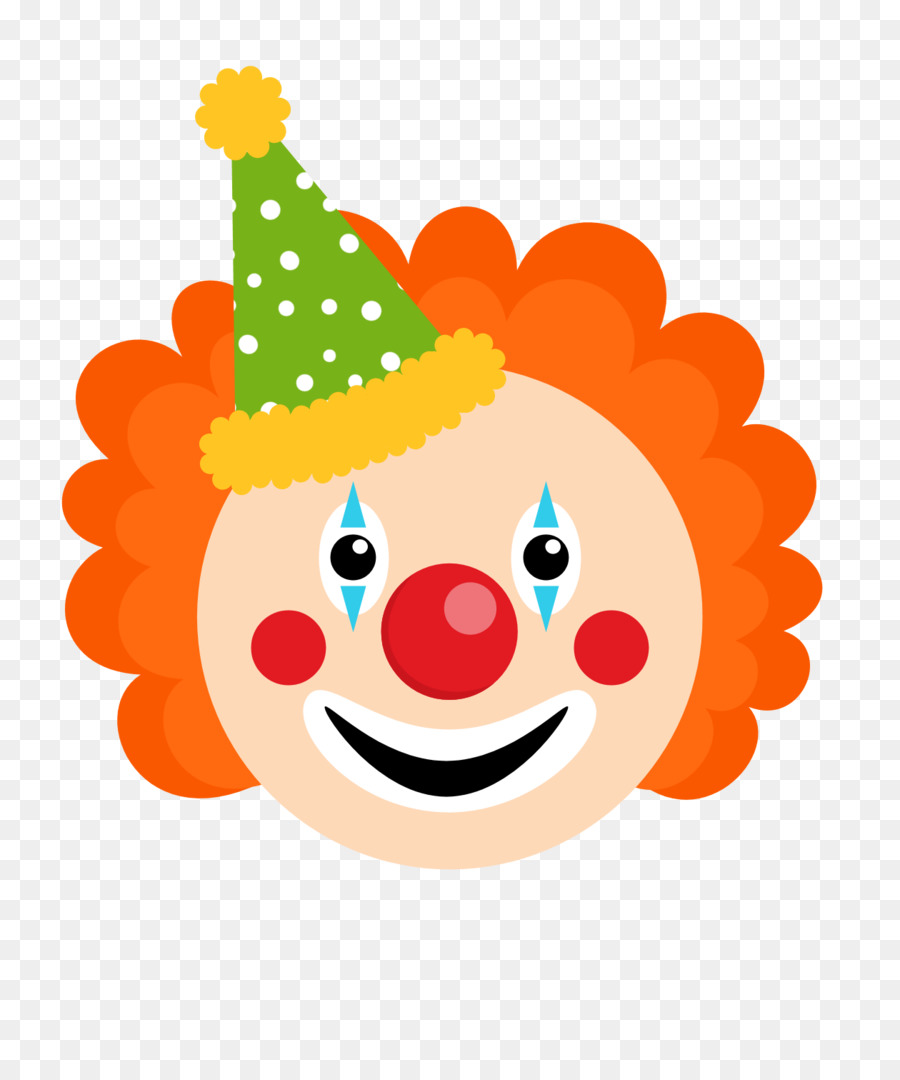 Clown clipart cute. Smiley face background circus