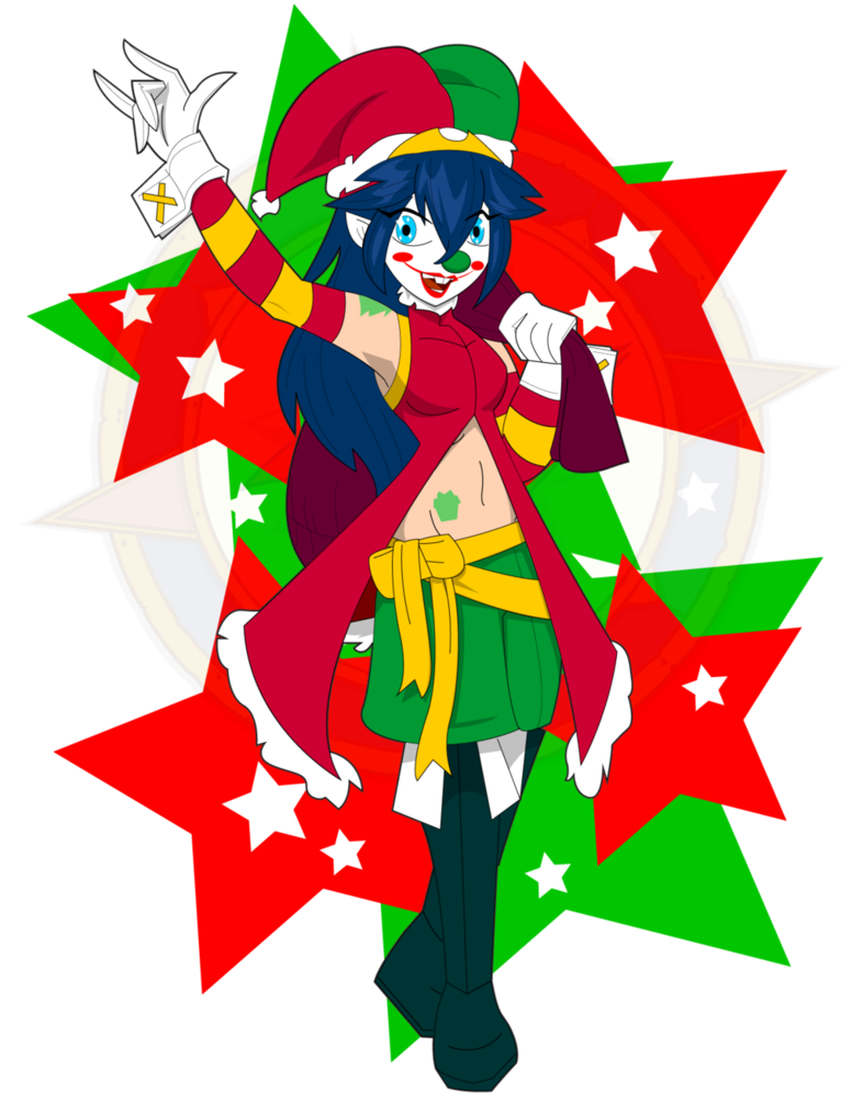 clown clipart elf on shelf