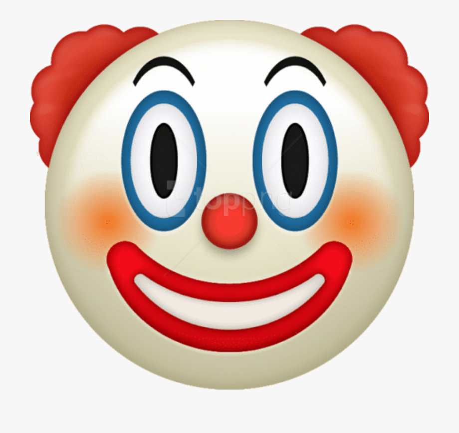 clown clipart emoji