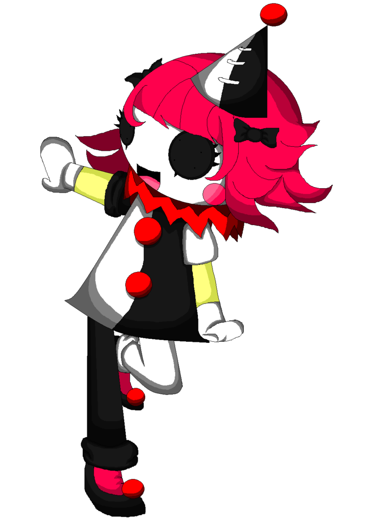 A happy mime lalaloopsy. Clown clipart female clown