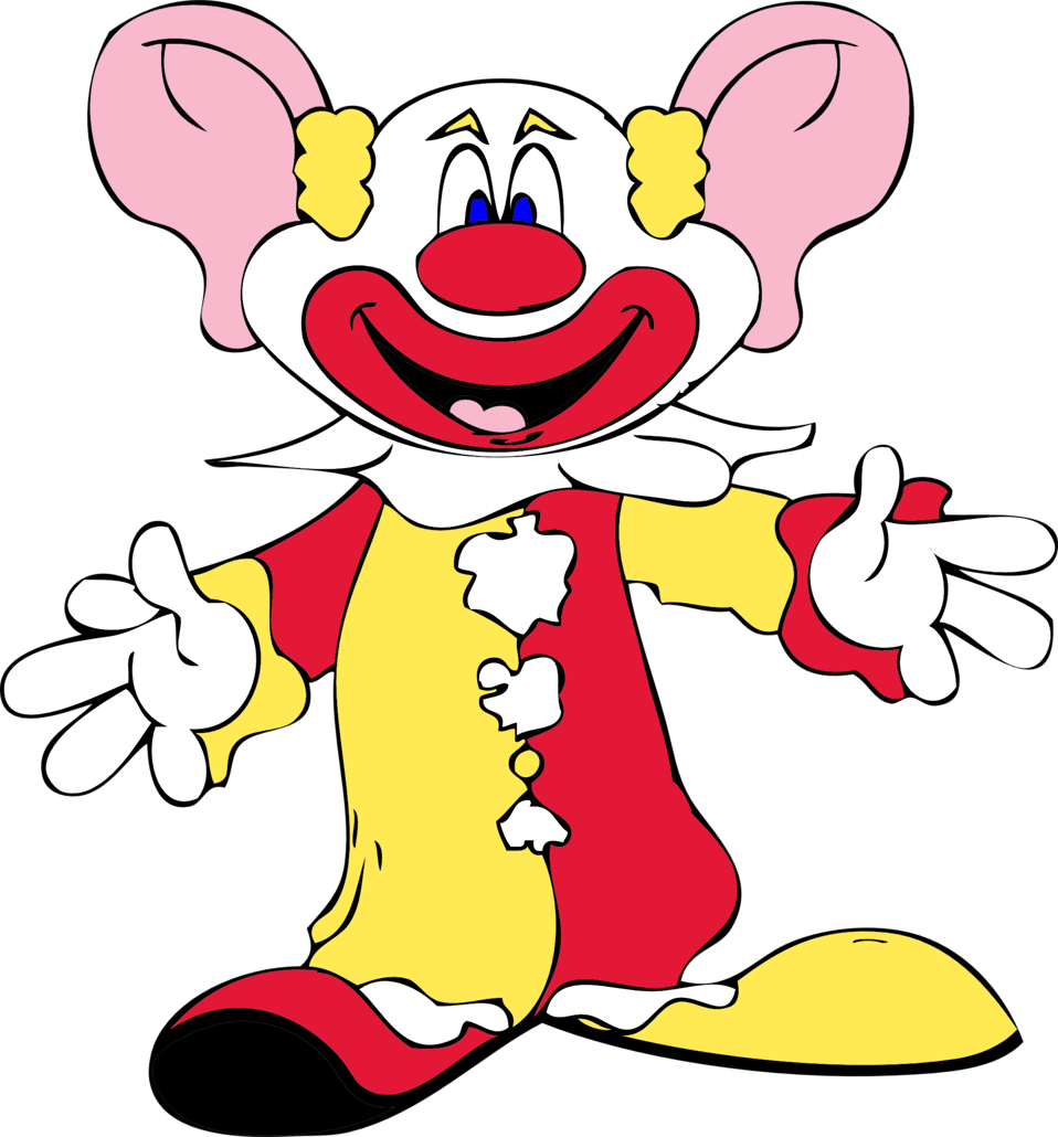 clown clipart public domain