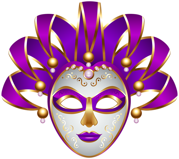 Mask purple