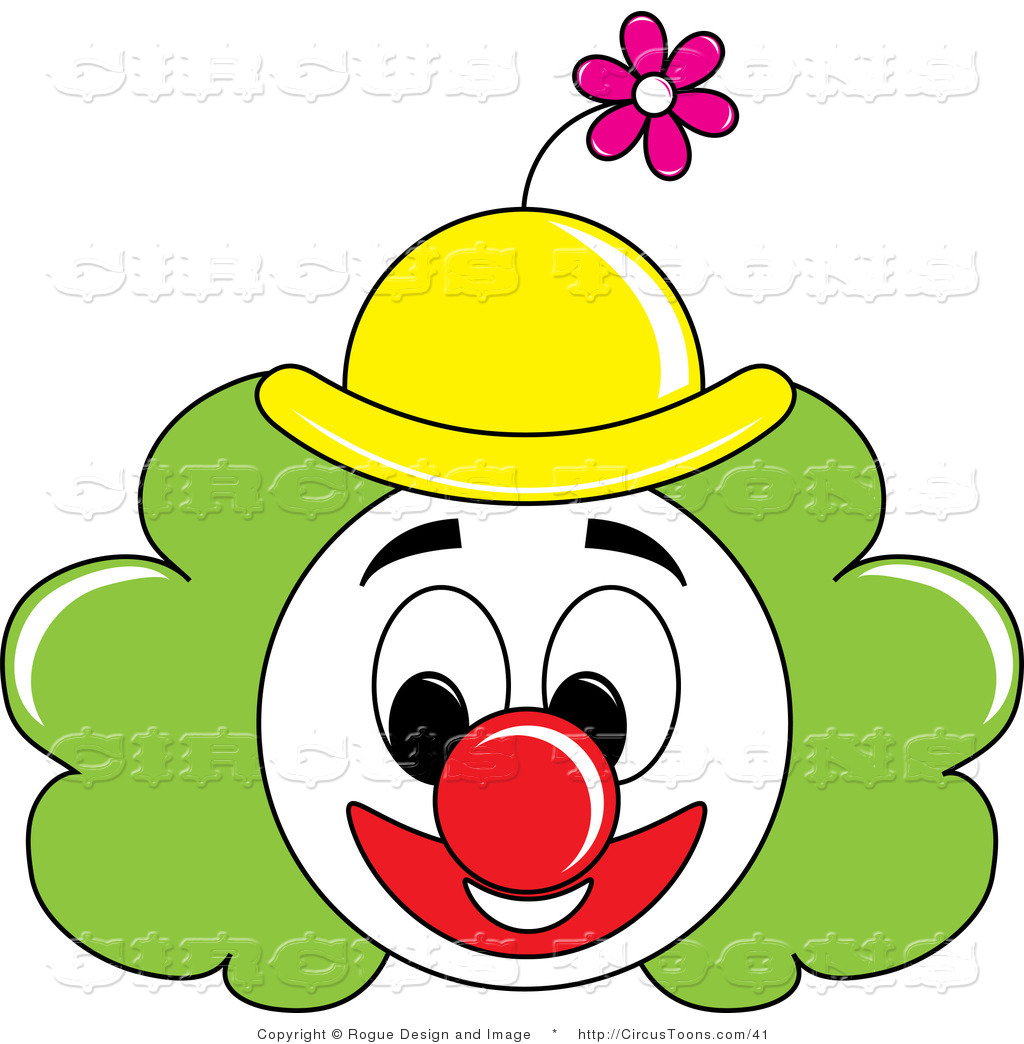 clown clipart simple