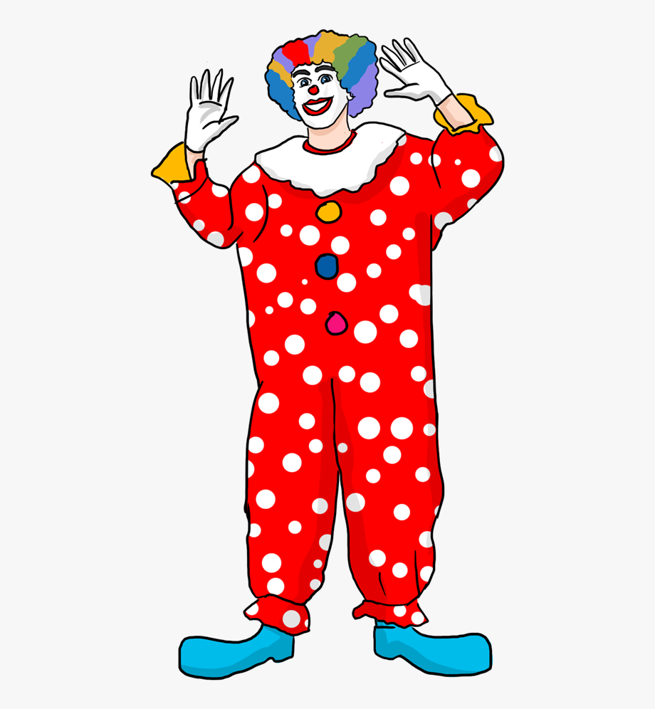 clown clipart tall clown