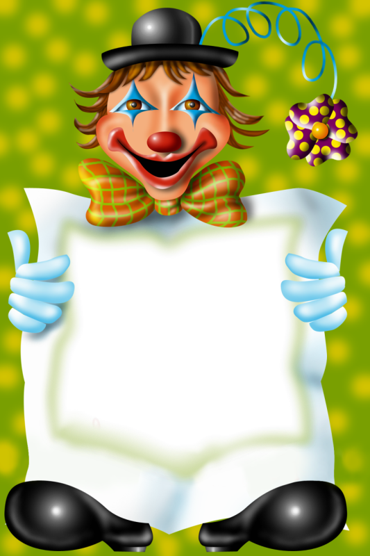 clown clipart upside down