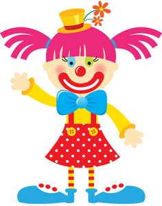 clown clipart woman