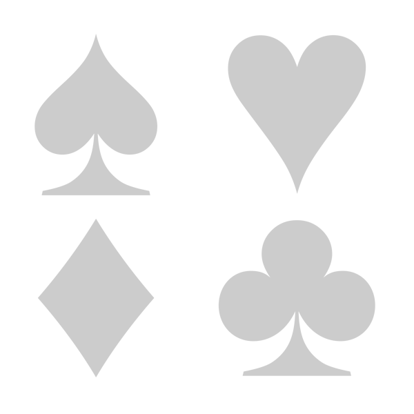 Poker hearts diamonds spades. Club clipart card suit