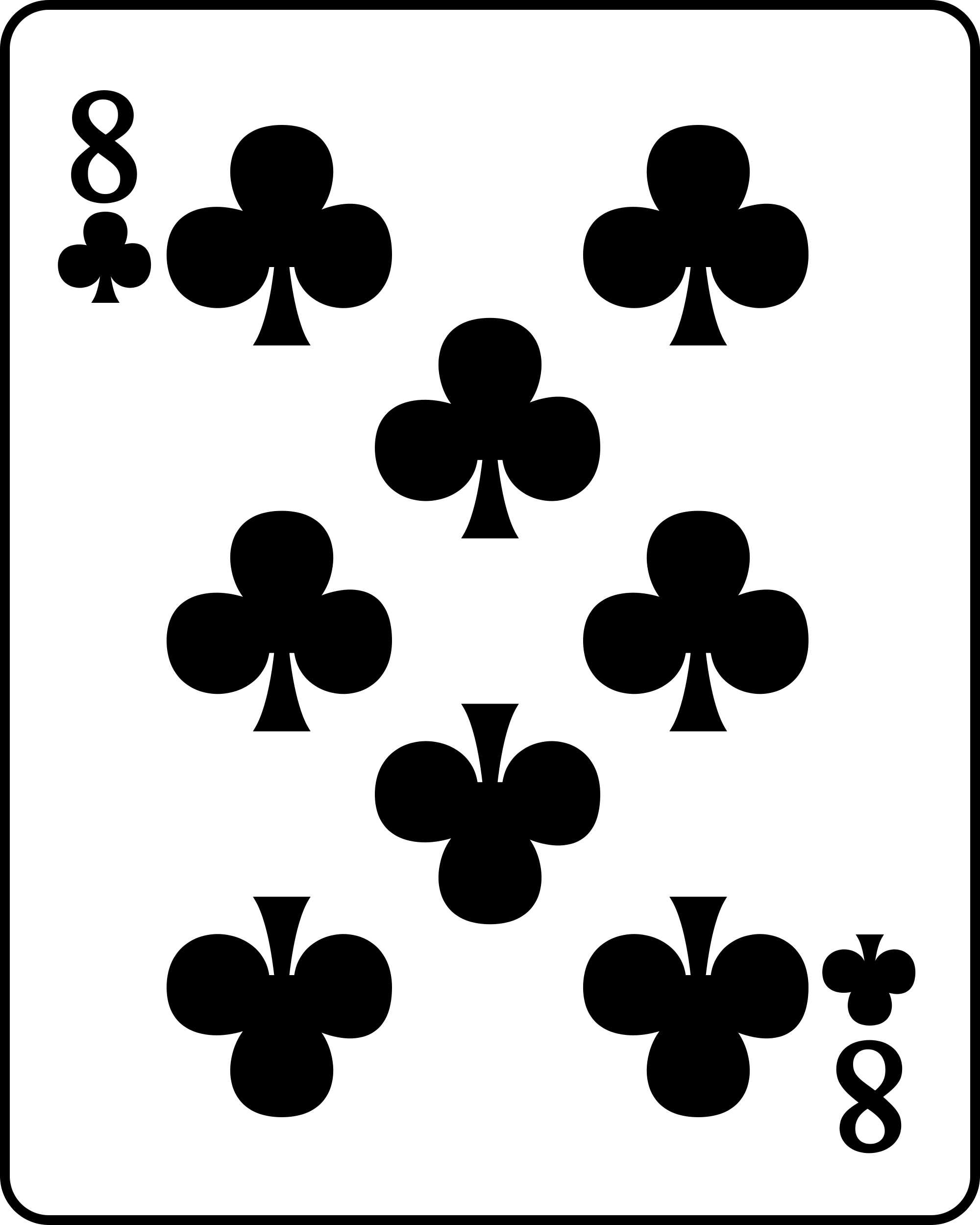club clipart deck card