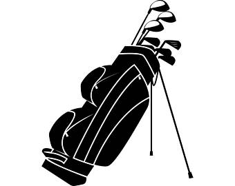 club clipart golf bag