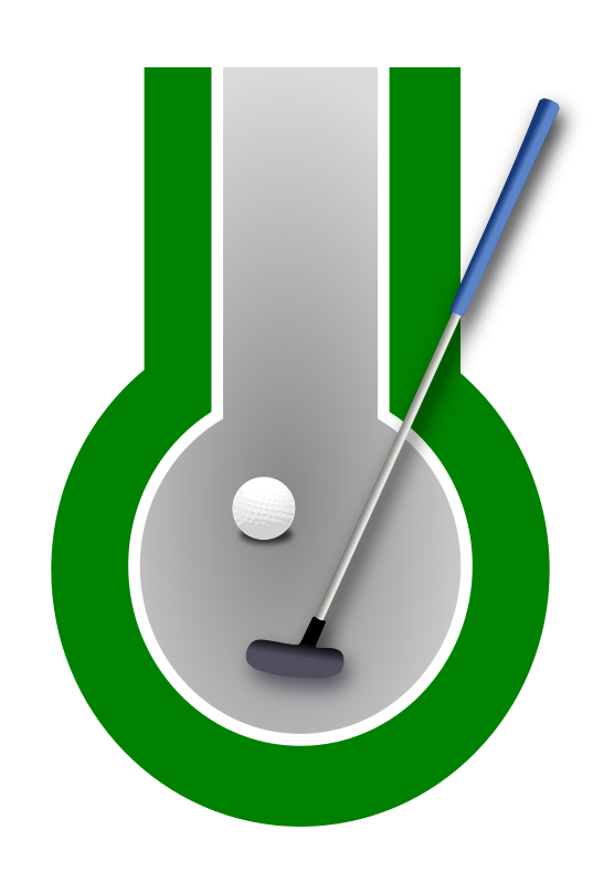 club clipart mini golf
