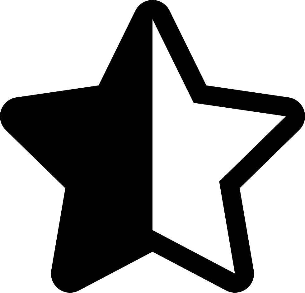 club clipart star shape