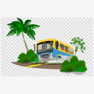 coach clipart bus journey