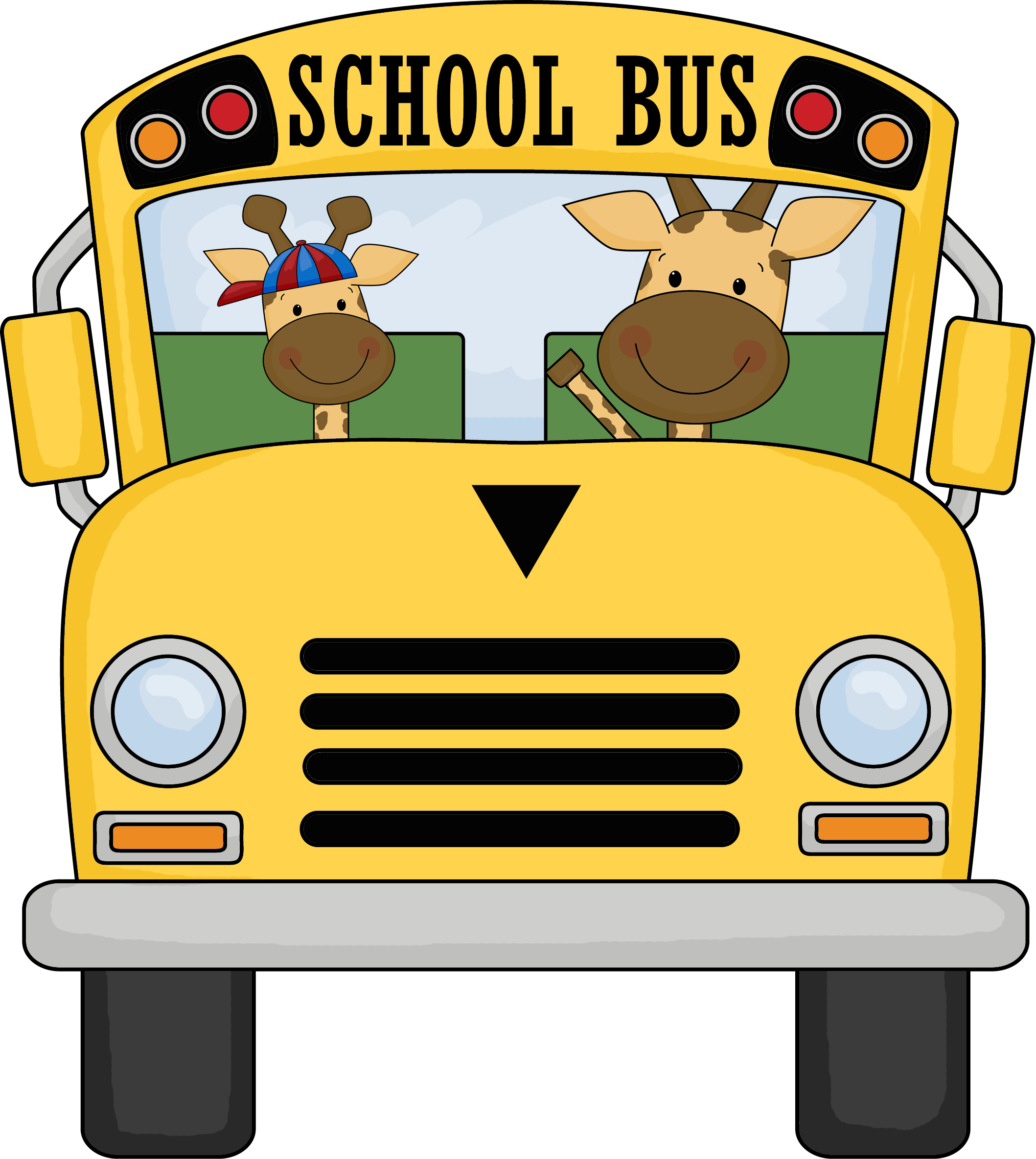 kindergarten clipart bus