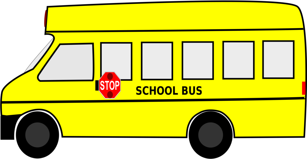 coach clipart college bus