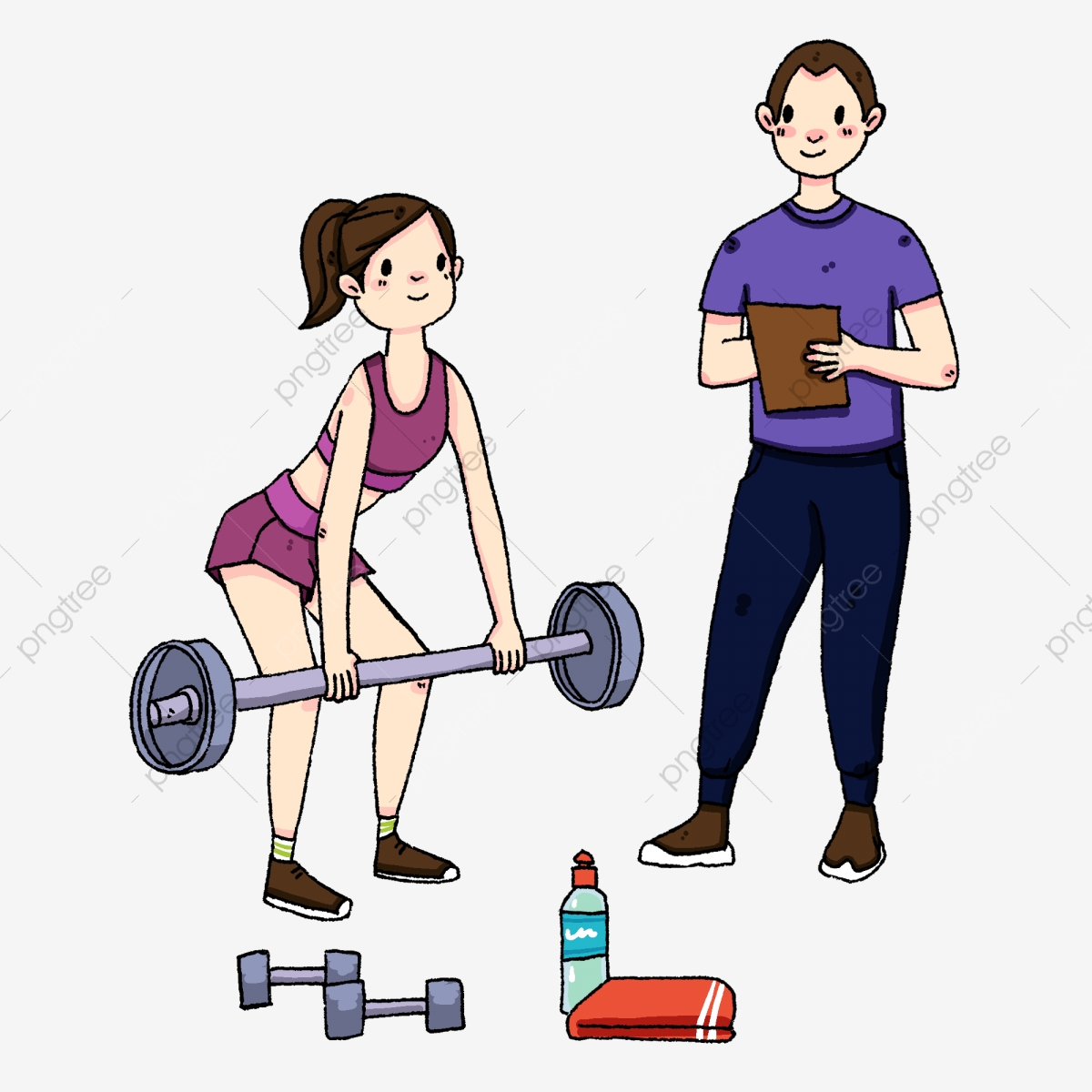 coach clipart fitness coach