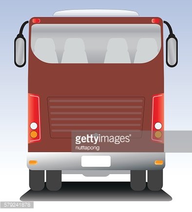 coach clipart modern bus