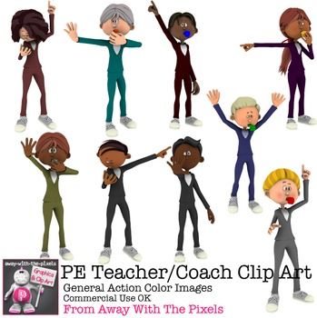coach clipart pe coach
