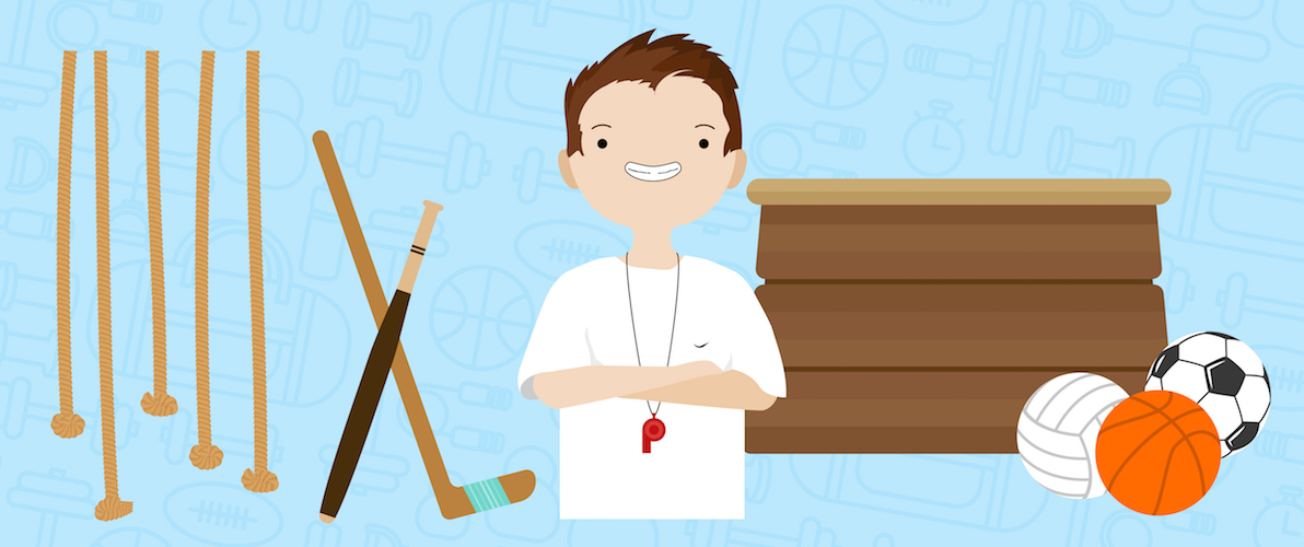 coach clipart physical education teacher